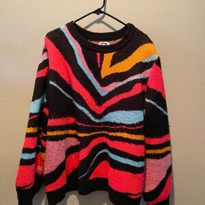 Future Collective Colorful Striped Sweater